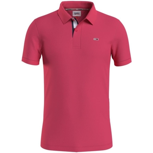 Vêtements Homme T-shirts & Polos Tommy Jeans Polo  Ref 59580 TJN Rose Rose