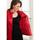 Vêtements Femme Vestes en cuir / synthétiques Cityzen CHRISTELLE AGNEAU PERLE ROUGE Rouge