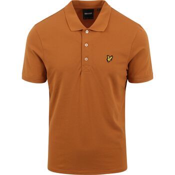 Vêtements Homme T-shirts & Polos Ballerines / Babies Polo Orange Plain Orange