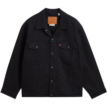 Vêtements Homme Blousons Levi's Blouson Trucker™ coton mélangé régular Levi's® Noir