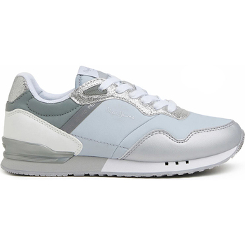 Chaussures Femme Baskets basses Pepe Mini JEANS CHAUSSURES RUNNING LONDRES ALBAL PLS31463 Gris