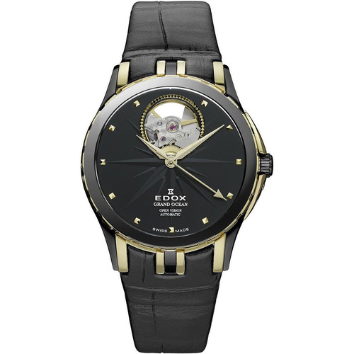 The Indian Face Femme Montres Analogiques Edox 85012-357JN-NID, Automatic, 33mm, 5ATM Noir