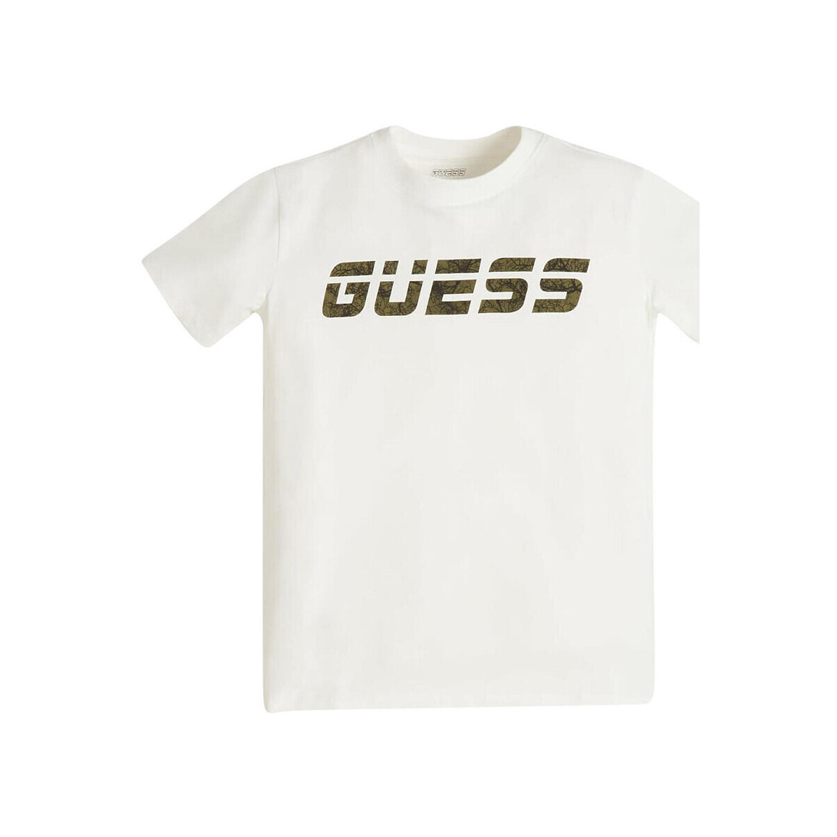 Vêtements Garçon T-shirts & Polos Guess G-L1BI33J1311 Blanc