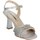 Chaussures Femme Sandales et Nu-pieds Valleverde 28462 Argenté