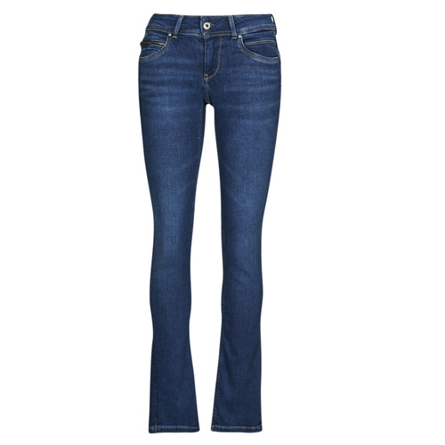 Vêtements Femme Jack jeans slim Pepe Jack jeans NEW BROOKE Bleu foncé