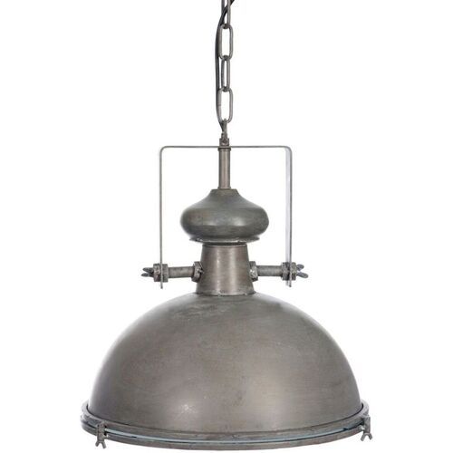 Lanterne Foyer De Cheminée Lustres / suspensions et plafonniers Jolipa Suspension boule Industriel en métal Gris