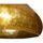 Maison & Déco Lustres / suspensions et plafonniers Denzzo Suspension Cloche en métal doré 35 cm Doré