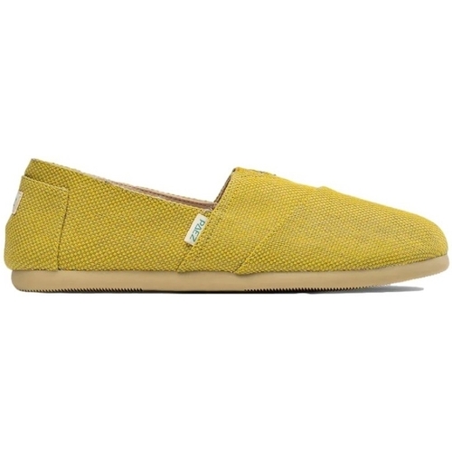Chaussures Homme Espadrilles Paez Rose is in the air Jaune