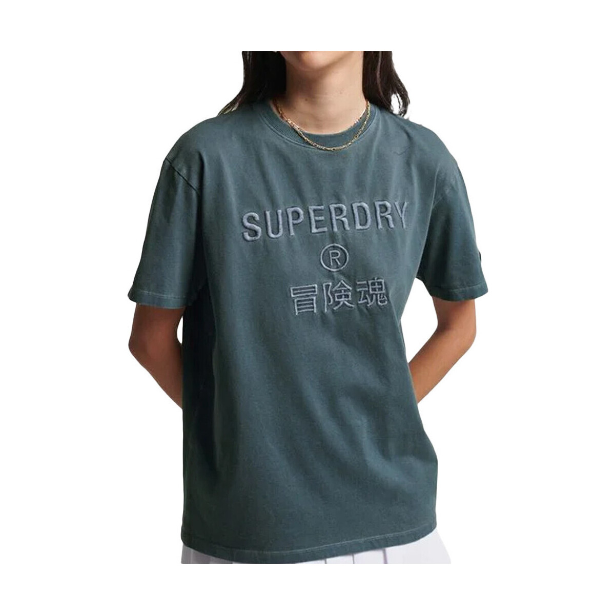Vêtements Femme T-shirts & Polos Superdry W1010829A Gris