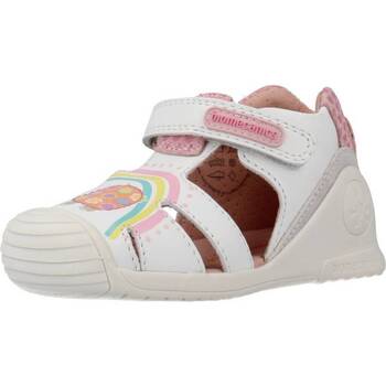 Chaussures Fille Sandales et Nu-pieds Biomecanics 232107B Blanc