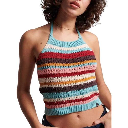 Vêtements Femme T-shirts & Polos Superdry  Multicolore