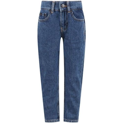 Vêtements Garçon Jeans crystal-embellished hot pants IB0IB01549 DAD FIT-SALT PEPPER AUTH BLUE Bleu