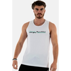 Vêtements Homme Débardeurs / T-shirts sans manche Sergio Tacchini 40110 Blanc