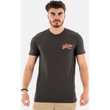 Vêtements Homme T-shirts manches courtes Superdry m1011478a Gris