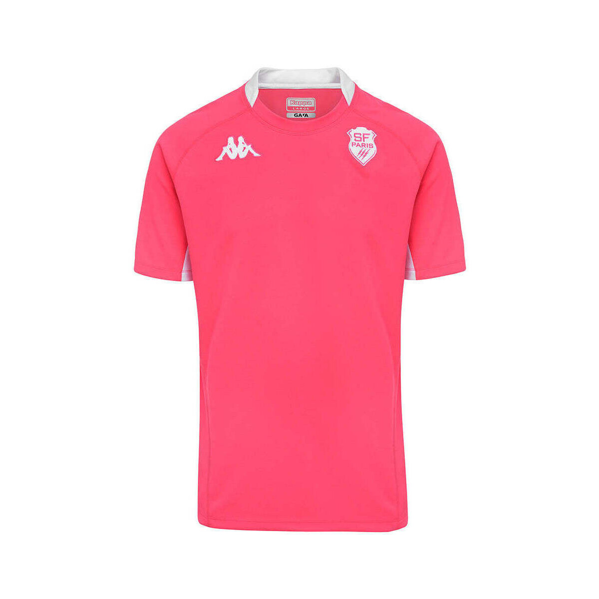 Vêtements Homme T-shirts Swoosh-logo manches accessories Kappa Maillot Telese Stade Français Paris 22/23 Rose