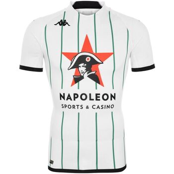 Vêtements Homme T-shirts manches courtes Kappa Maillot Kombat Pro Away Cercle Bruges 22/23 Blanc, noir, vert