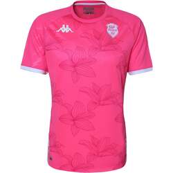 Vêtements Homme T-shirts manches courtes Kappa Maillot Aboupret Pro 6 Stade Français Paris 22/23 Rose