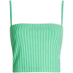 Vêtements Femme Débardeurs / T-shirts sans manche Calvin Klein Jeans Mini logo Vert