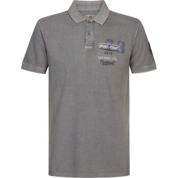 Vêtements Homme T-shirts neck & Polos Petrol Industries Polo Logo Gris Gris