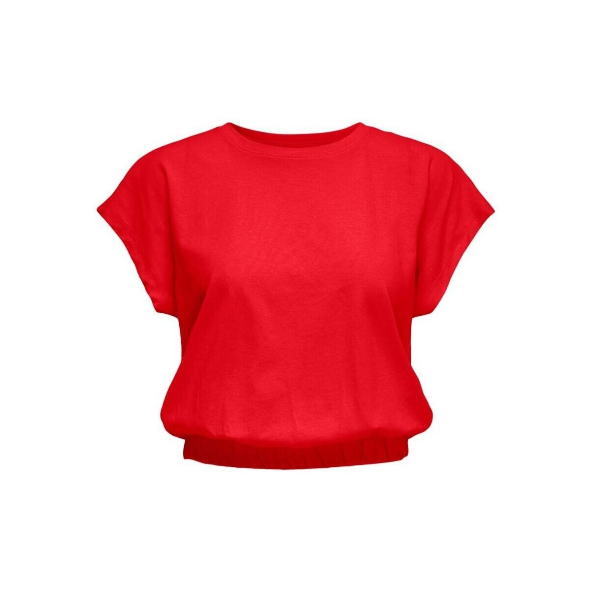 Vêtements Femme Débardeurs / T-shirts sans manche Only 15252470 MAY LIFE-HIGH RISK Rouge
