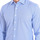 Vêtements Homme Chemises manches longues CafÃ© Coton ALPHONSE3-82HDC Bleu