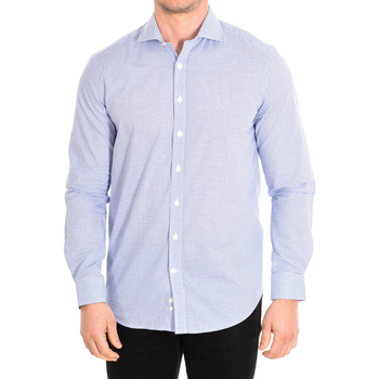 Vêtements Homme Chemises manches longues Cafe' Coton BEN5-33LS Multicolore