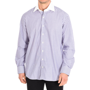 Vêtements Homme Chemises manches longues Cafe' Coton CRUISING1-33LSW Multicolore