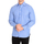 Vêtements Homme Chemises manches longues CafÃ© Coton FUSTET4-77HLS Bleu