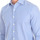 Vêtements Homme Chemises manches longues CafÃ© Coton ORLANDO4-G-55DC Bleu