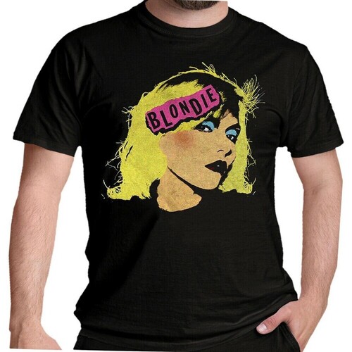 Vêtements T-shirts manches longues Blondie RO1060 Noir