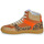 Chaussures Femme Baskets montantes Ikks BX80075 Beige / Orange
