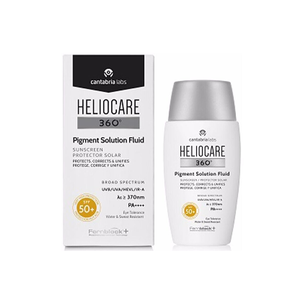 Beauté Anti-Age & Anti-rides Heliocare 360° Crème Solaire Fluide Solution Pigmentaire Spf50+ 