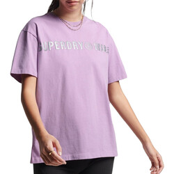 Vêtements Femme T-shirts & Polos Superdry W1010830A Violet