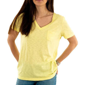 Vêtements Femme T-shirts manches courtes Superdry W1010521A Jaune