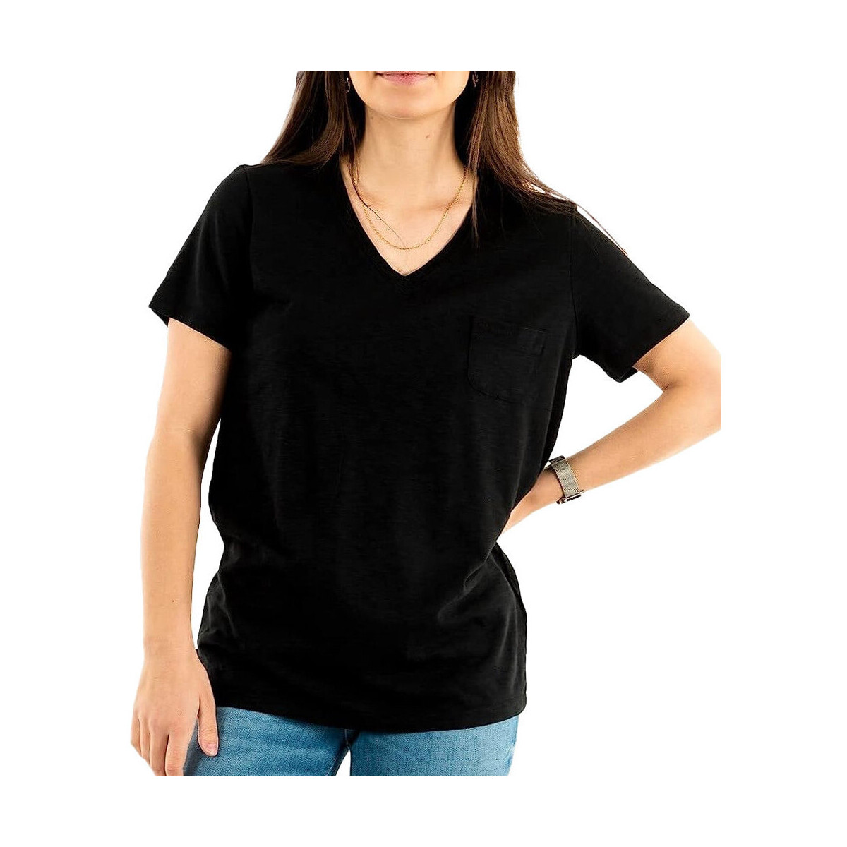 Vêtements Femme T-shirts & Polos Superdry W1010521B Noir