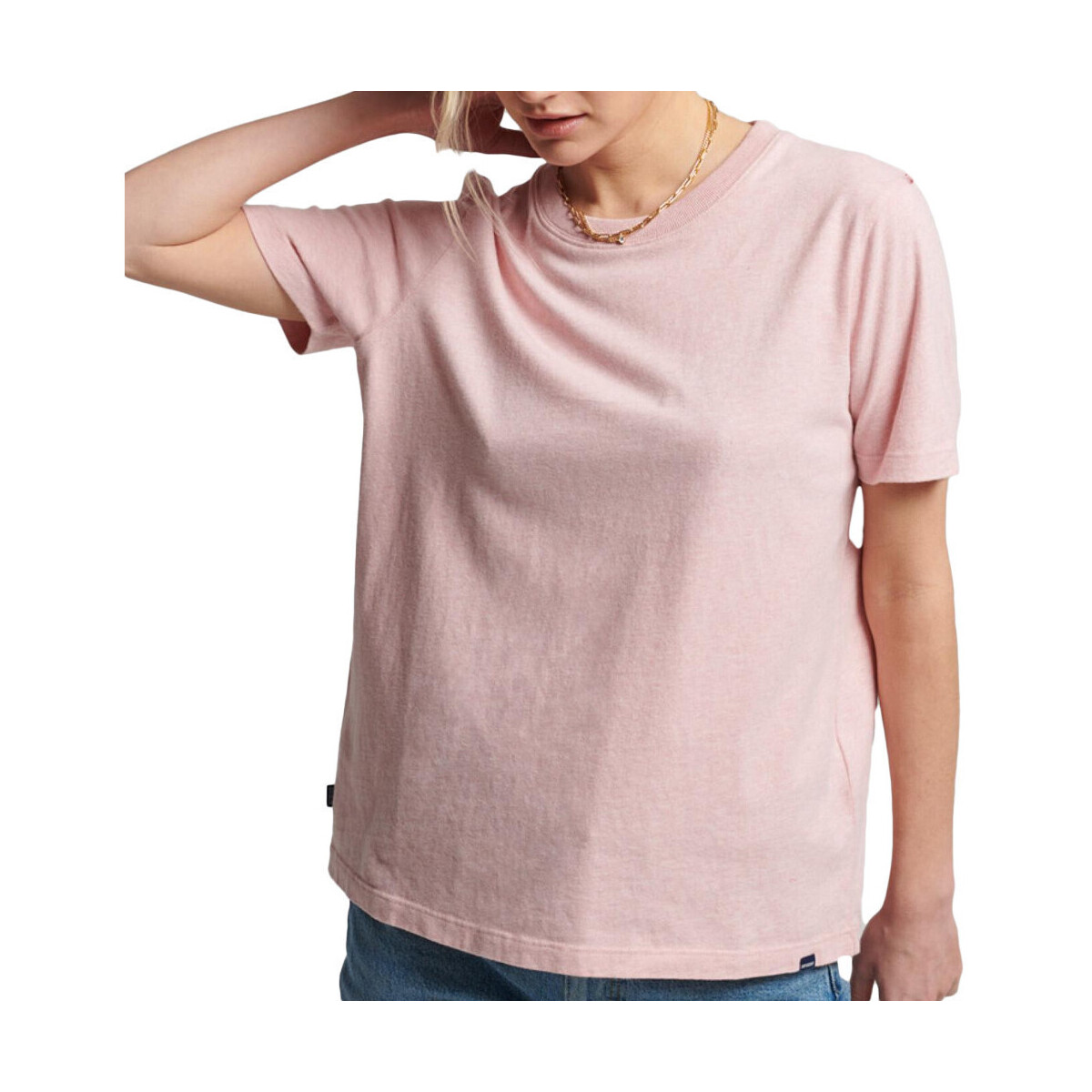 Vêtements Femme T-shirts & Polos Superdry W1010689A Rose