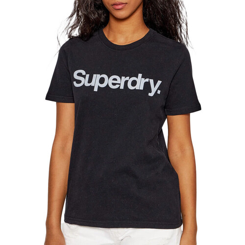 Vêtements Femme T-shirts & Polos Superdry W1010710A Bleu