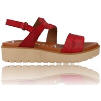 Chaussures Femme Moyen : 3 à 5cm Suave Sandalias de Verano para Mujer con Cuña  Modelo 5105 Rouge