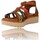 Chaussures Femme Sandales et Nu-pieds Suave Sandalias de Verano para Mujer con Cuña  Modelo 5104 Multicolore