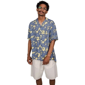 Vêtements Homme Chemises manches longues Brava Fabrics Saltapraos Faes Shirt - Lemon Multicolore