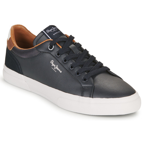 Chaussures Homme Baskets basses Pepe Cancan jeans KENTON COURT Marine