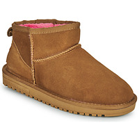 Chaussures Femme Boots Pepe jeans DISS FUNNY W Camel