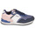 Chaussures Fille Baskets basses Pepe CONFORT jeans LONDON CLASSIC G Marine / Rose