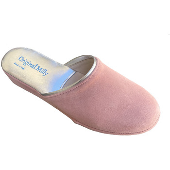 Chaussures Femme Mules Original Milly CHAUSSONS DE CHAMBRE MILLY - 7200 PÊCHE Rose