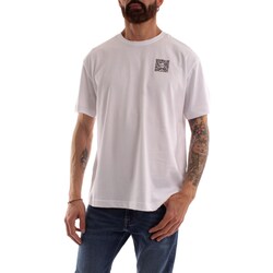 Vêtements Homme T-shirts manches courtes Emporio Armani EA7 3RUT10 Blanc
