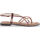 Chaussures Femme Tongs Pretty Stories Tongs / entre-doigts Femme Rouge Rouge