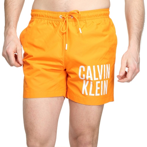 Calvin Klein Jeans Maillot taille élastique Orange - Vêtements Maillots de  bain Homme 65,00 €