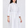Vêtements Femme Robes EAX Robe longue avec fermeture boutonnée Blanc