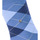 Sous-vêtements Homme Socquettes Burlington Chaussettes Manchester Carreaux Bleu 6550 Bleu