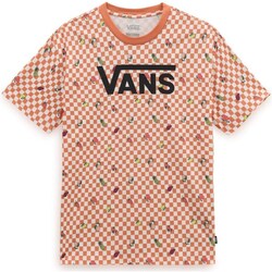 Vêtements Femme T-shirts manches courtes Vans Fruit Checkerboard Orange